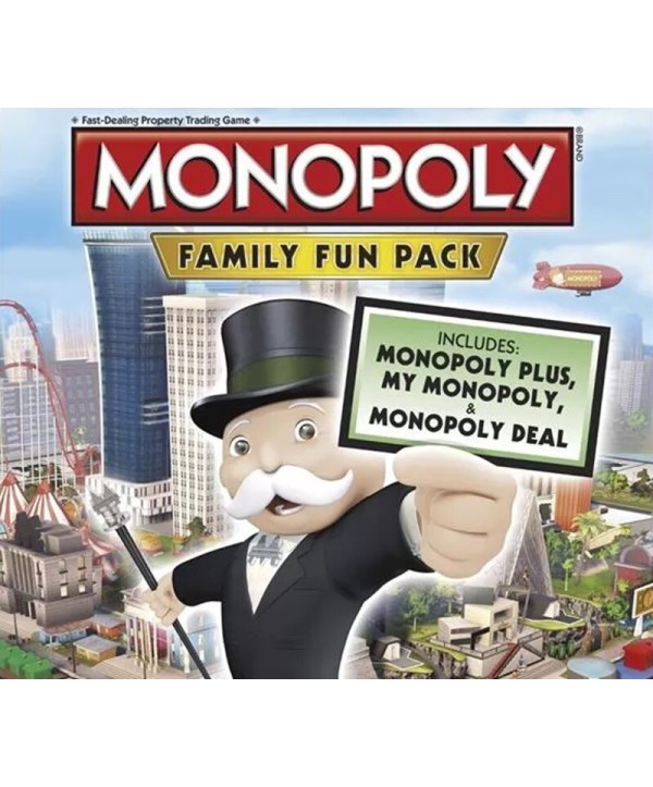 MONOPOLY FAMILY FUN PACK XBOX One Xbox One Key EUROPE